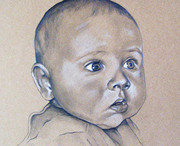 Portrait vom Foto, Babyportrait,  Karin_Scholz_Home 2  Kunst                                                                                                                                                         